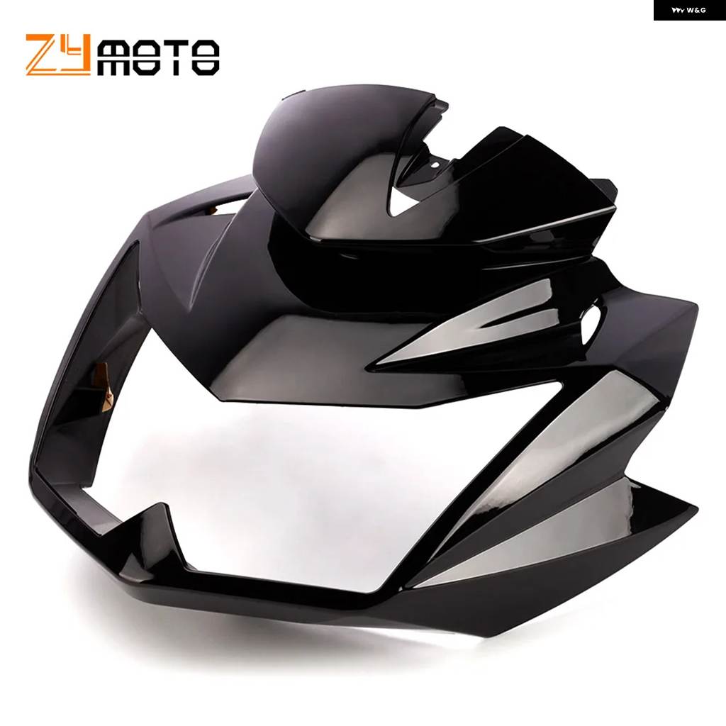 並行輸入品 バイク フロントヘッド アッパーノーズ フェアリング カワサキ Z750 2007 - 12の画像