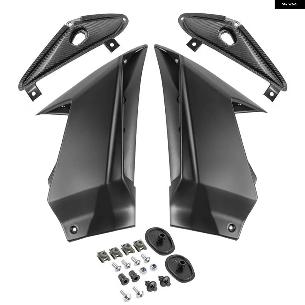 並行輸入品 バイク ボディサイドカバー エアロ ウィングレット フレーム カウル フェアリング ホンダ CBR650Rの画像