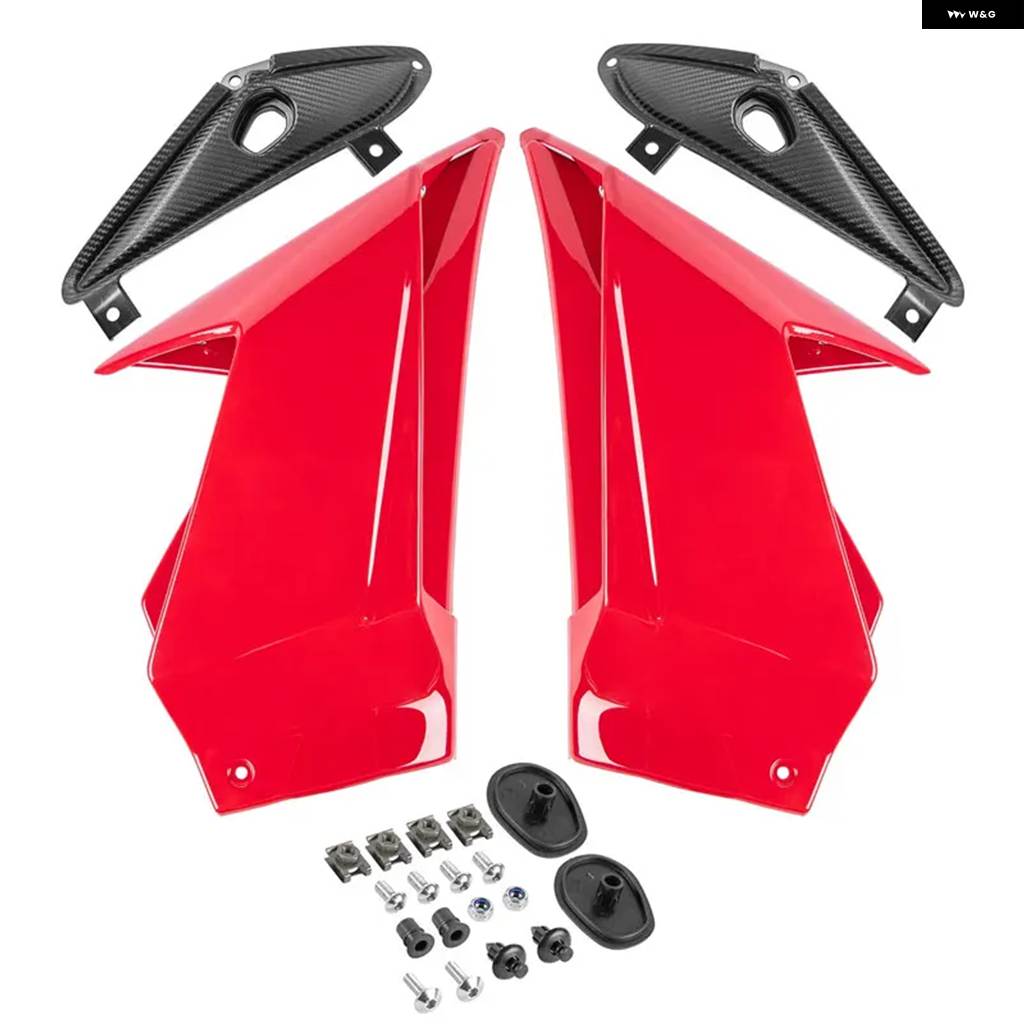 並行輸入品 バイク ボディサイドカバー エアロ ウィングレット フレーム カウル フェアリング ホンダ CBR650Rの画像