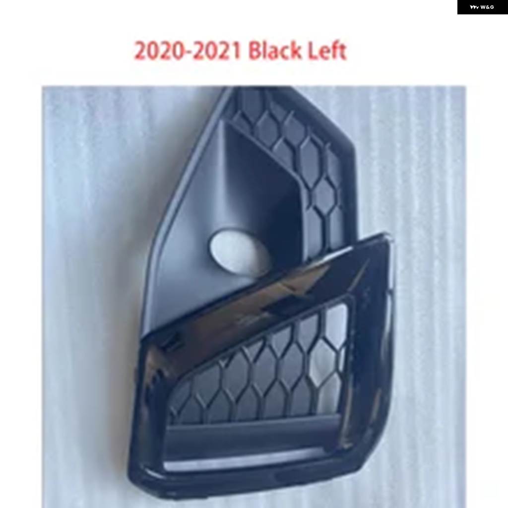 並行輸入品 アウディ A4 2019 - 21 オート 左 右側 フロント バンパー フォグランプ グリル カバー ACCホールの画像