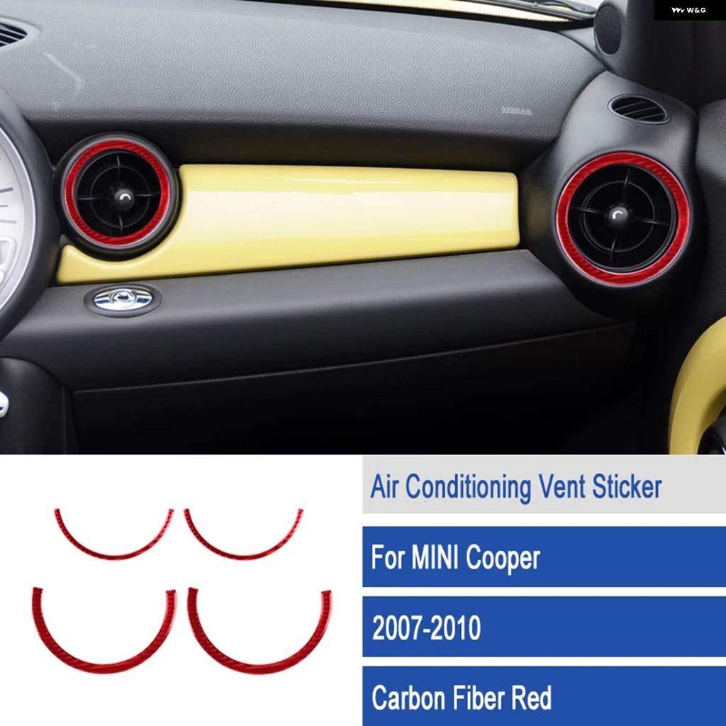 並行輸入品 セントラル ダッシュボード エアコン カバー スピード メーター トリム BMW MINI COOPER R55 R56 R57 2007-2010 カーボンの画像