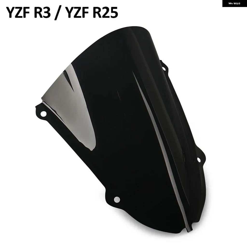 並行輸入品 オートバイ ウインドシールド ウインドスクリーン ヤマハ YZF R25 YZF R3 YZF-R25 YZF-R3 2019-2025 ウインド_3