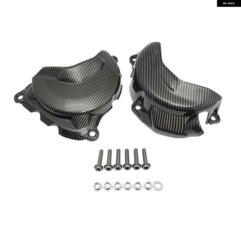 並行輸入品 オートバイ エンジン シリンダー カバー ヘッドプロテクションクラッチガードカーボン BMW F750GS F850GS ADV F900R_2