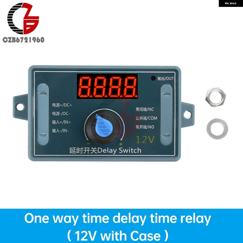 並行輸入品 DC 5V 12V 24V 遅延時間リレー トリガータイマー 制御 スイッチ LCD ディスプレイ サイクルタイムタイマー遅延スイッチ回路基板 | ブランド登録なし | 05