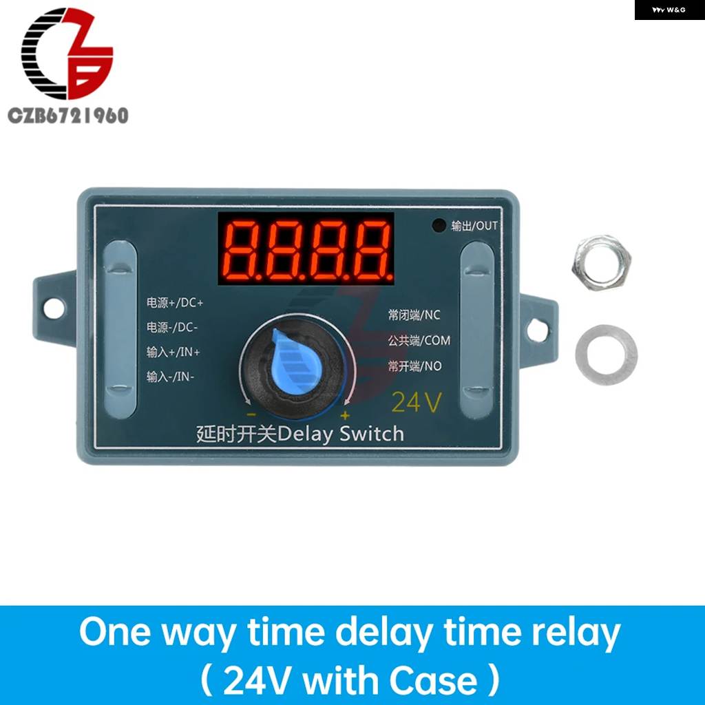 並行輸入品 DC 5V 12V 24V 遅延時間リレー トリガータイマー 制御 スイッチ LCD ディスプレイ サイクルタイムタイマー遅延スイッチ回路基板 | ブランド登録なし | 06