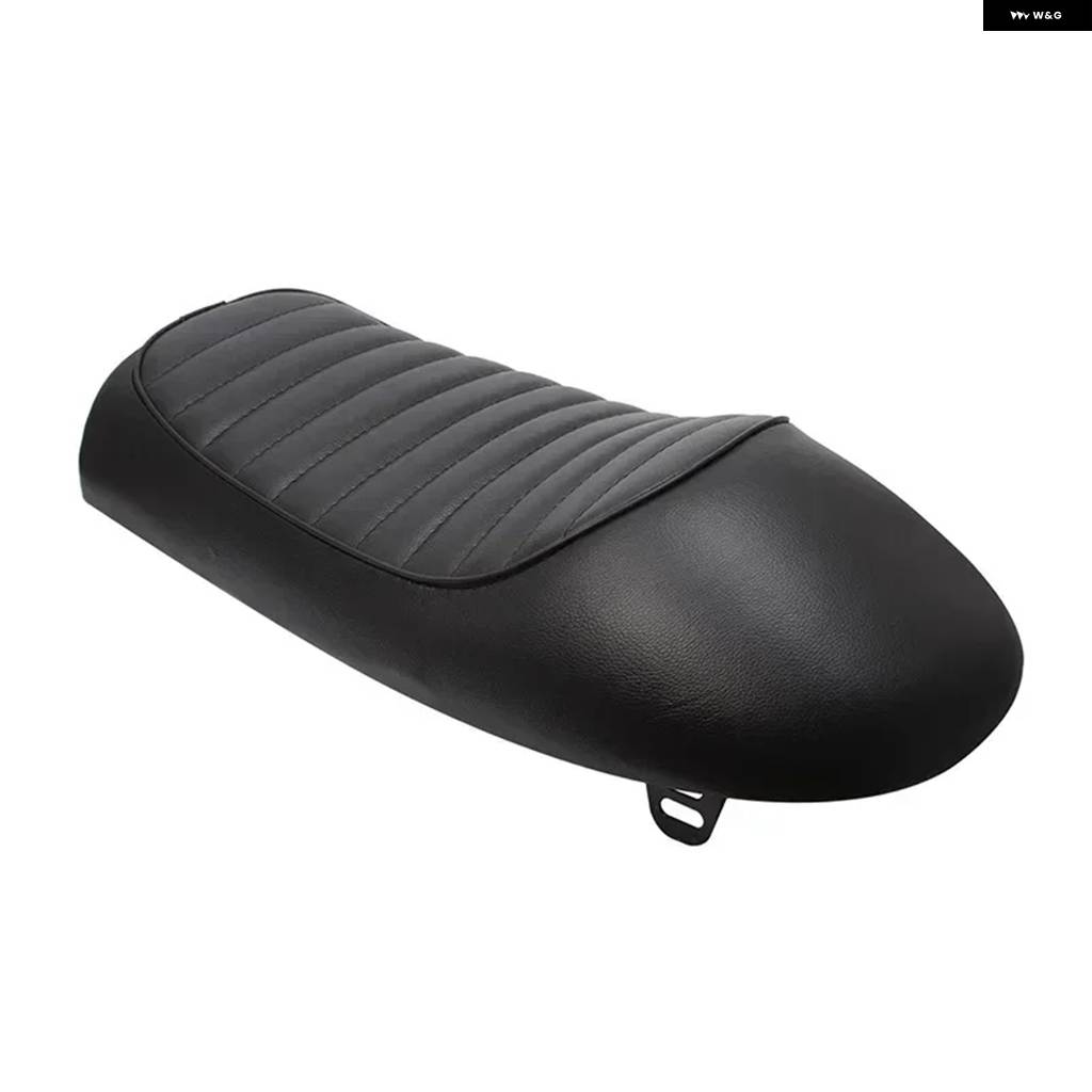 並行輸入品 バイク レトロシート クッション ビンテージ快適フラットブラットハンプサドルシート ヤマハ CG125 バイク ホンダ_1