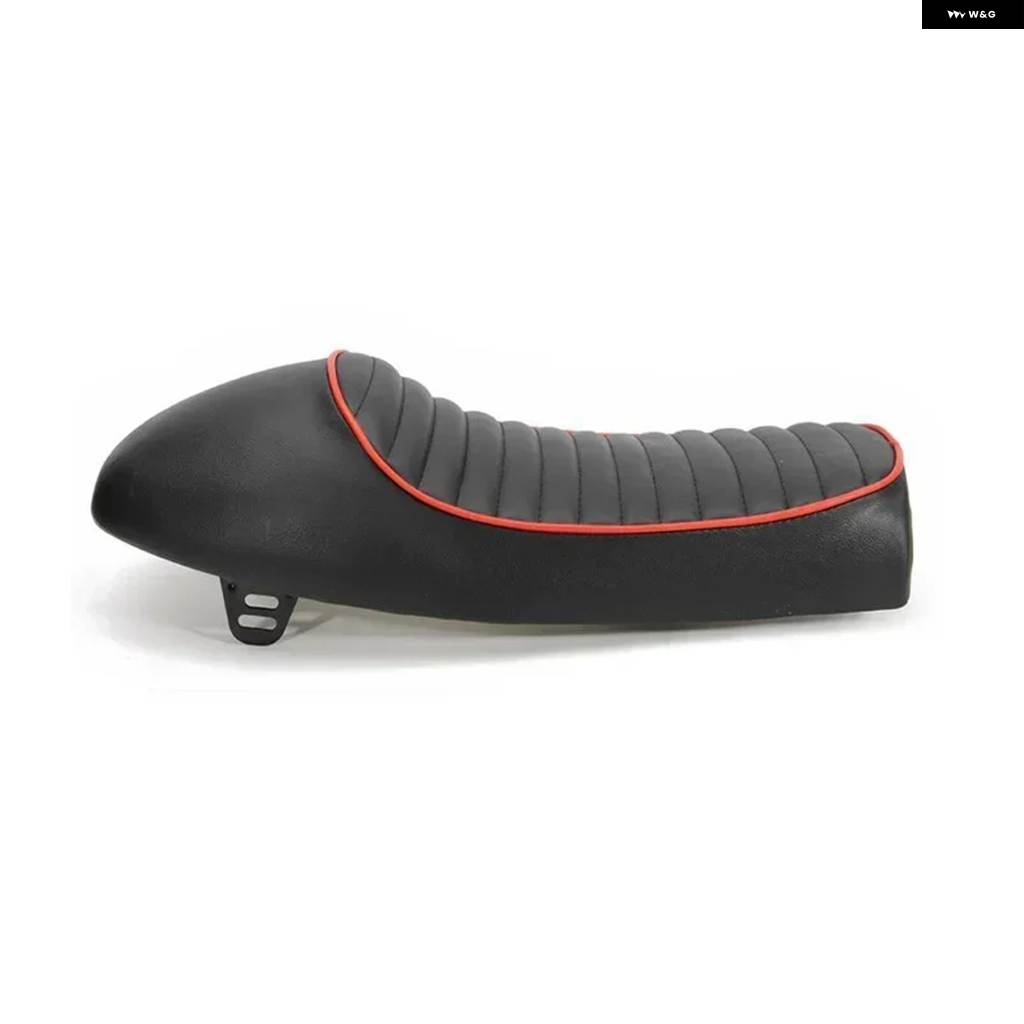 並行輸入品 バイク レトロシート クッション ビンテージ快適フラットブラットハンプサドルシート ヤマハ CG125 バイク ホンダ_2