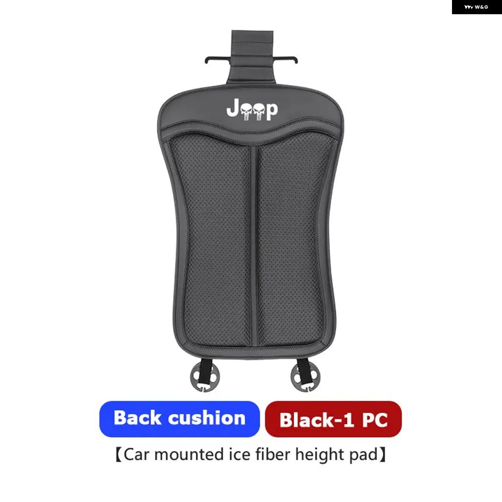 並行輸入品 ジープ アイスシルク カーシートカバー 傷防止 クッション パッド パトリオット レネゲード ラングラー JK JL トレイルホーク | ブランド登録なし | 01
