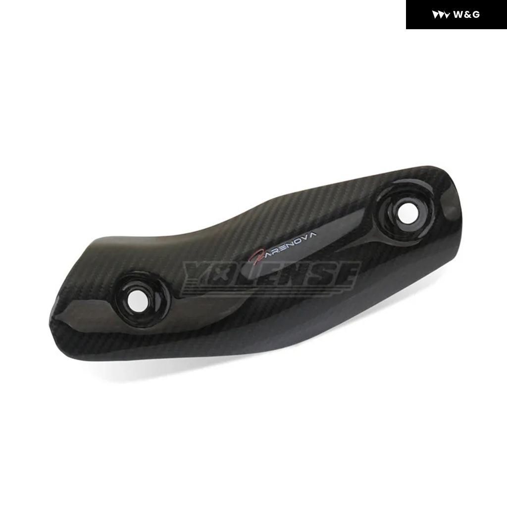 ୨୧ページ 並行輸入品】 カーボン製 オートバイ バイク マフラー ヒートシールド