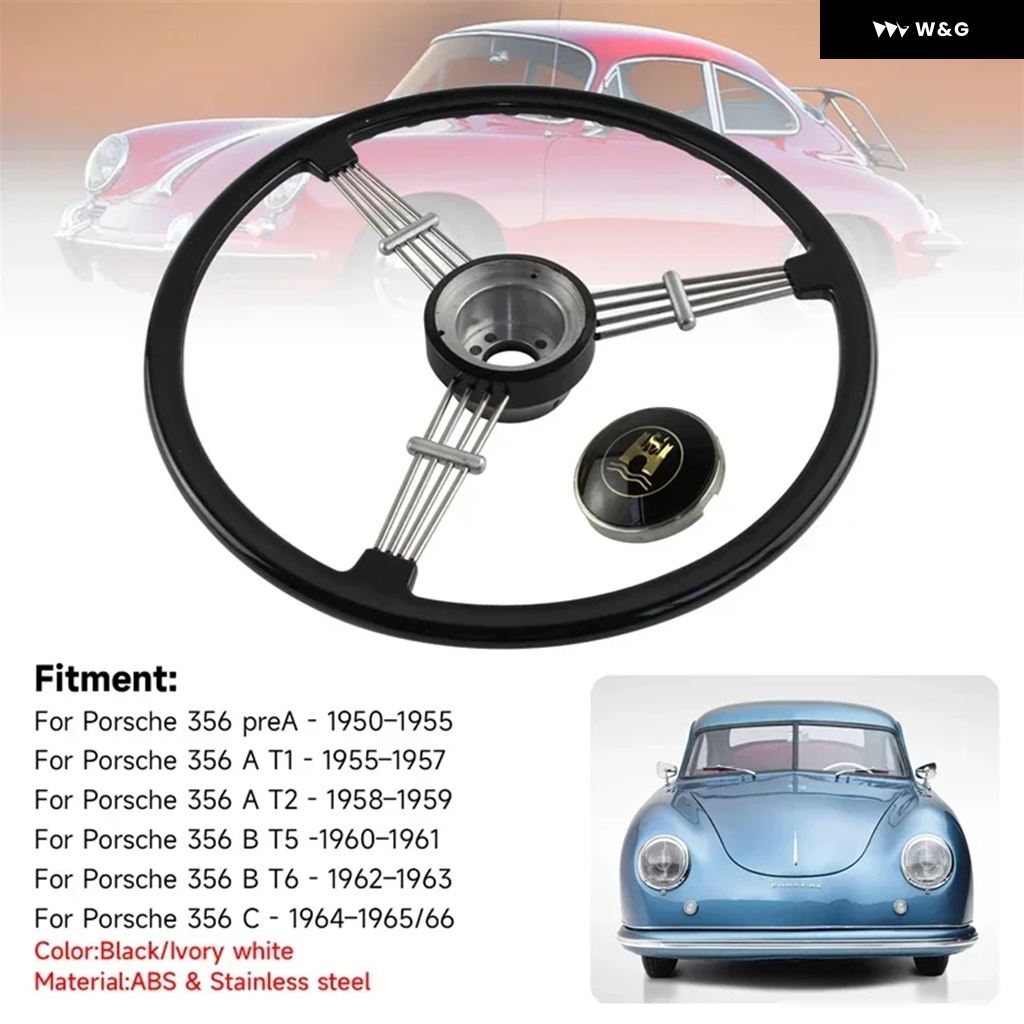 バンジョーステアリング 400㎜ 並行輸入品】 400MM ステアリングホイール 15.7インチ ヴィンテージ