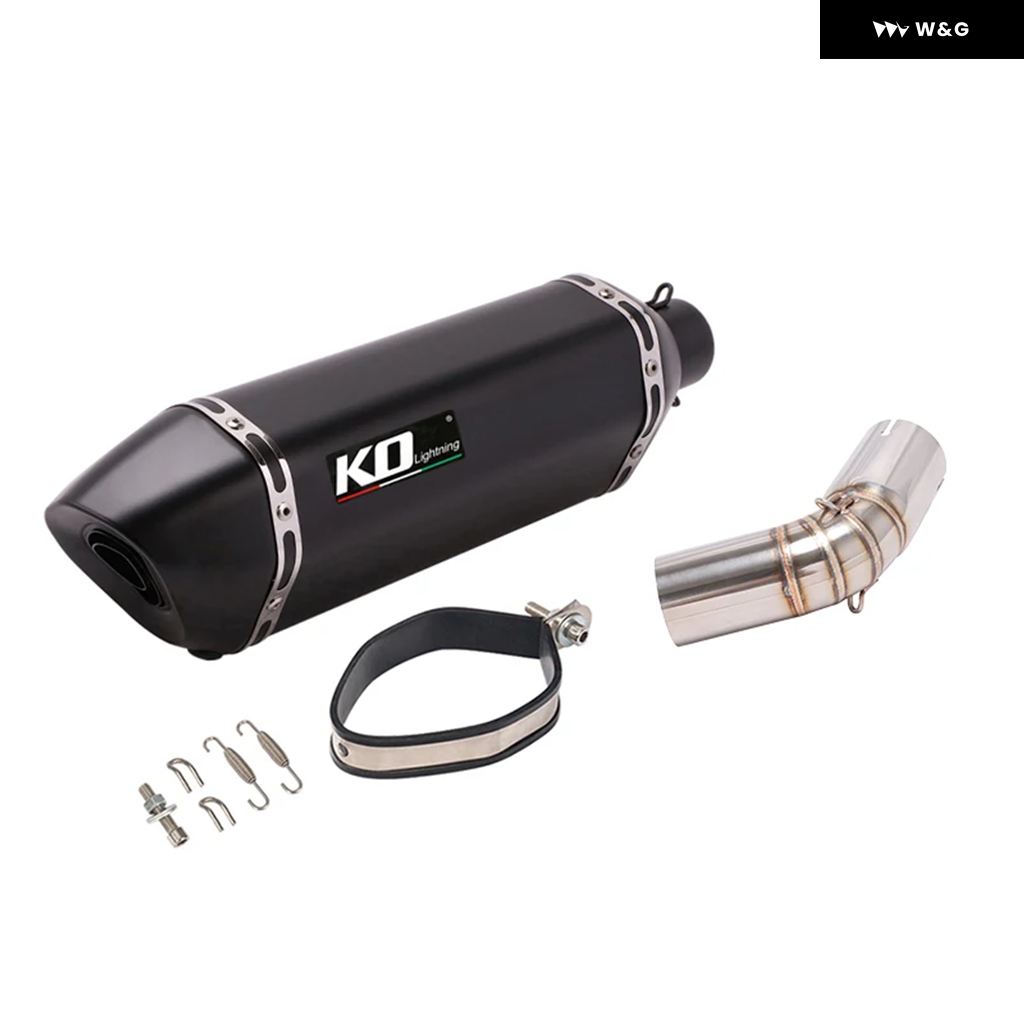 並行輸入品 スズキ 1050 DL1050 2020-2023 オートバイ バイク マフラー ミッド パイプ DBキラー付き ステンレス /アルミ スリップオンの画像