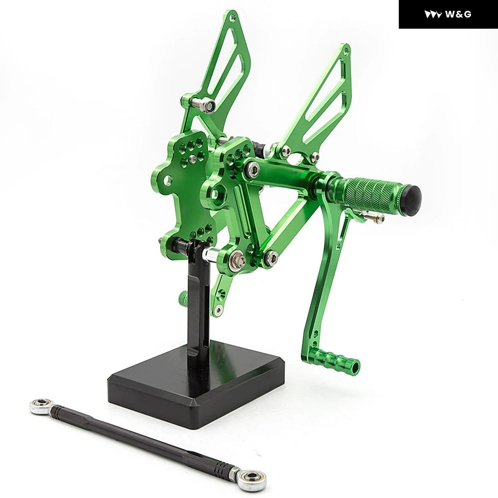 並行輸入品 カワサキ ZX9R 1999-2003 CNC オートバイ バイク 調整 リアセット フットレスト リア フットペグ フットレストの画像