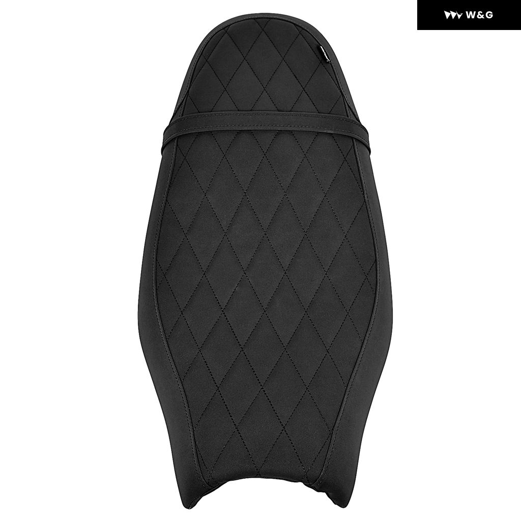 並行輸入品 ワンピースシート クッション トライアンフ スピード 400/スクランブラー400X 2024 2025 フロントドライバー リアパッセンジャーシートカバー