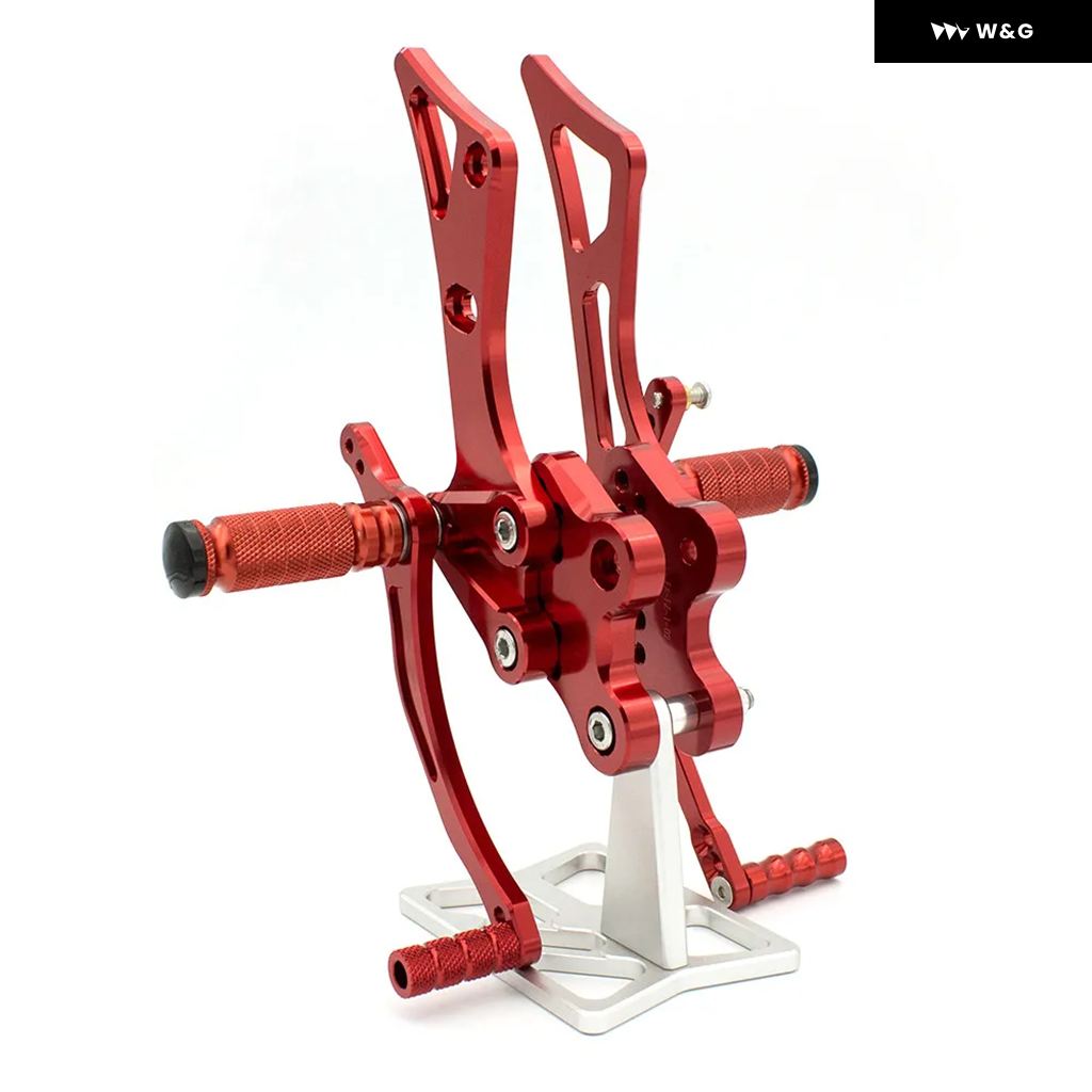 並行輸入品 ヤマハ FZ1 2001-2005 04 オートバイ バイク リアセット フットレスト フットペグ アルミ製 リアセット フットレスト フットペグ ペダル_5