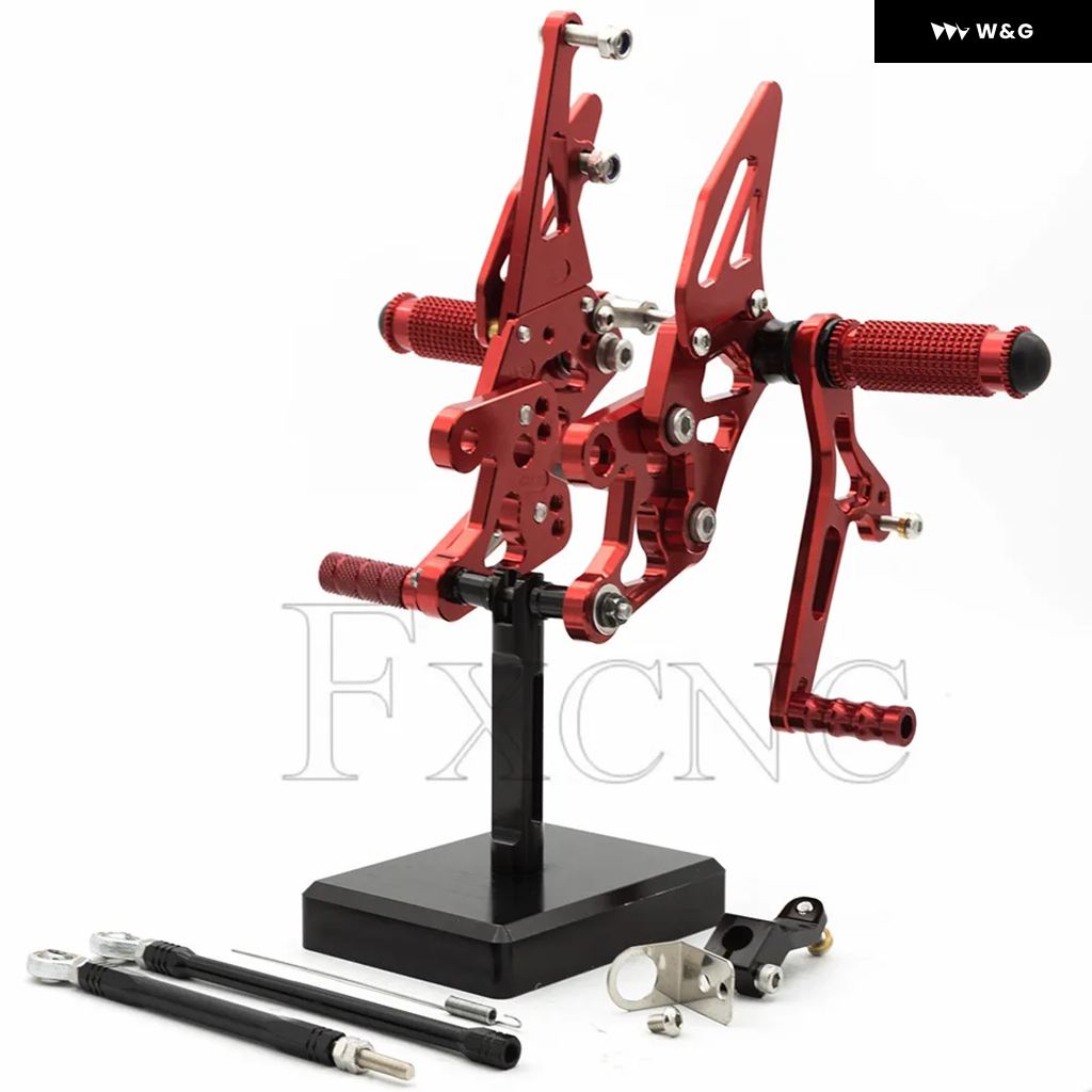 並行輸入品 ヤマハ FZ8 2010-2013 オートバイ バイク リアセット フットレスト フットペグ リアセット アルミ製 フットレスト フットペグ FZ8 2012 用_1