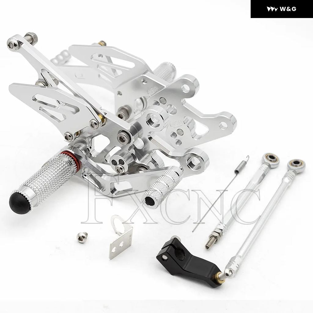 並行輸入品 ヤマハ FZ8 2010-2013 オートバイ バイク リアセット フットレスト フットペグ リアセット アルミ製 フットレスト フットペグ FZ8 2012 用_2