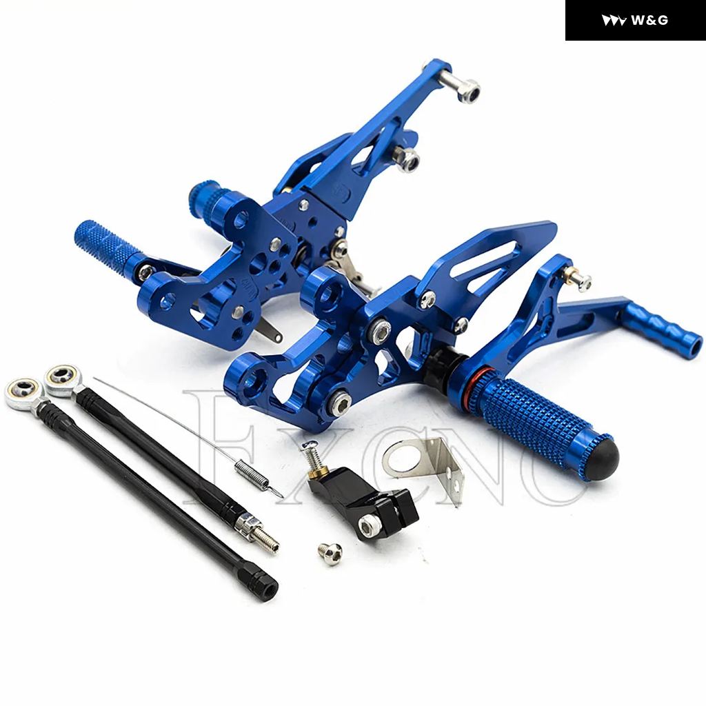並行輸入品 ヤマハ FZ8 2010-2013 オートバイ バイク リアセット フットレスト フットペグ リアセット アルミ製 フットレスト フットペグ FZ8 2012 用_3