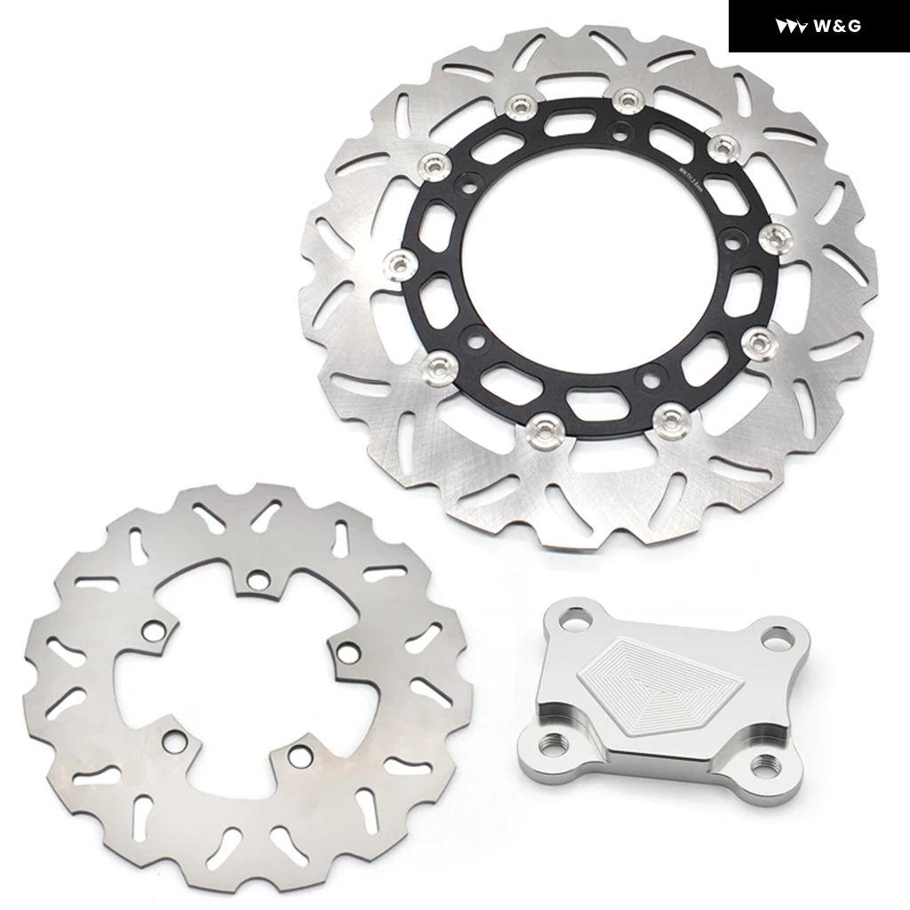 並行輸入品 300MM 220MM オートバイ バイク フロントリア ブレーキディスク ローター ヤマハ YZF-R15 5 YZFR15 2015-21用の画像