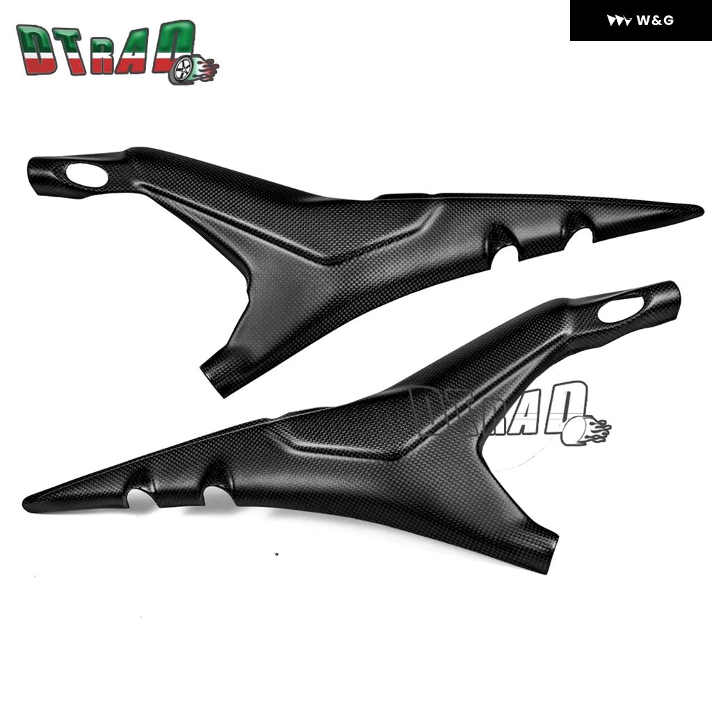 並行輸入品 ドゥカティ PANIGALE V4 V4S V4R SP2 2018-2023用 カーボン フレーム カバー シートサイド パネル オートバイ バイク アクセサリー カスタム パの画像