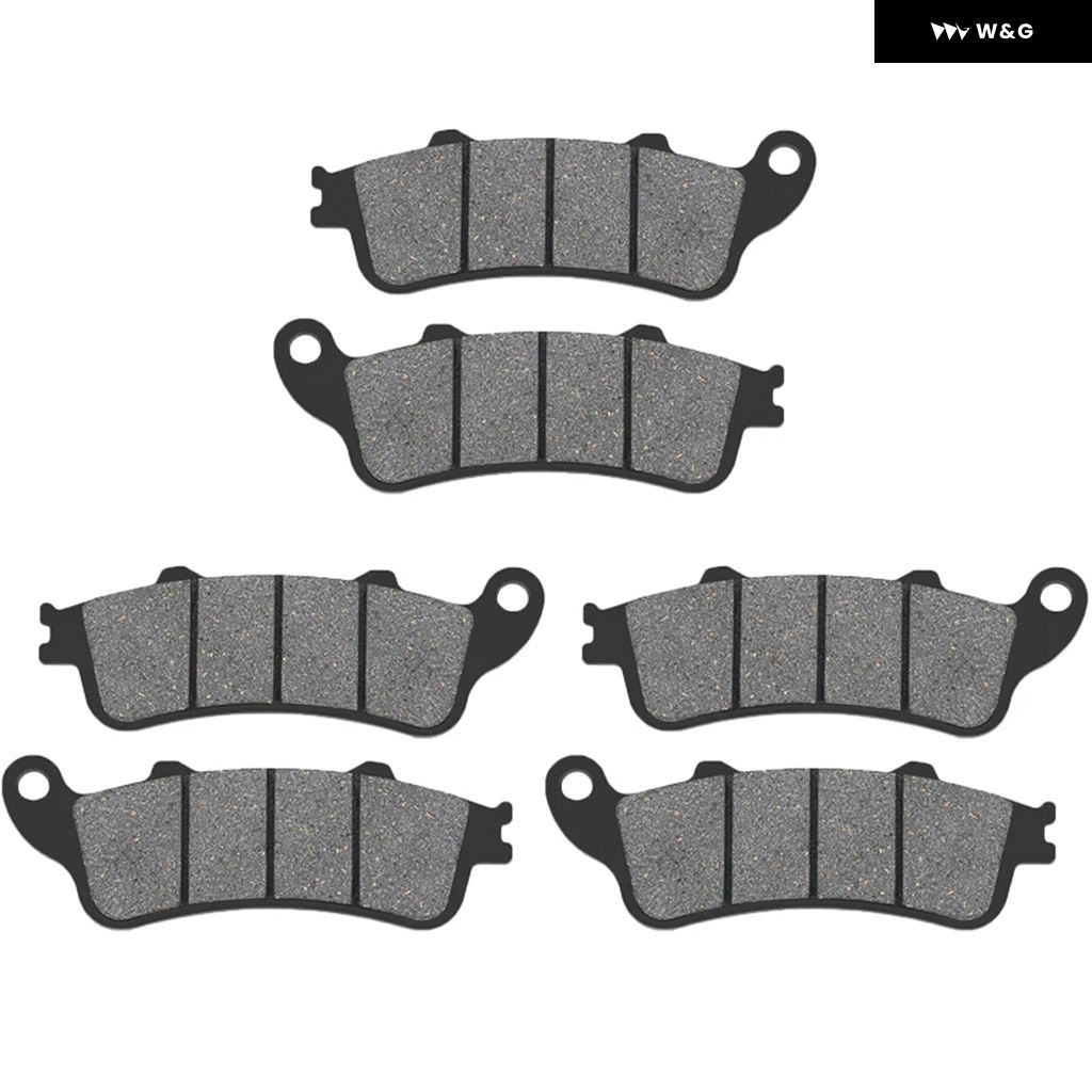 ブランド登録なし - 並行輸入品 自動二輪車 自動二輪車 フロントリアブレーキ パッド ホンダ GL1800 F6B ゴールド舞台の袖 NT650 VFR8