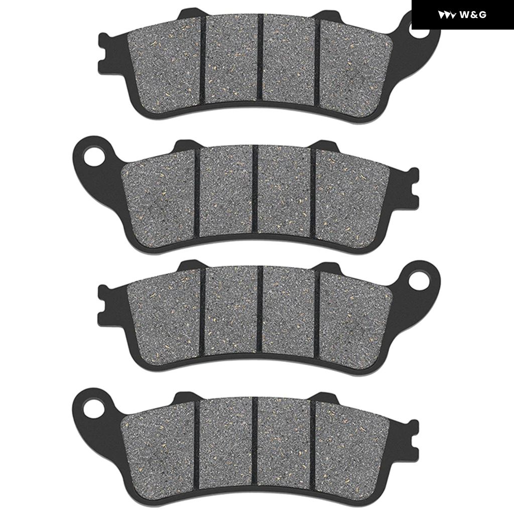 ブランド登録なし - 並行輸入品 自動二輪車 自動二輪車 フロントリアブレーキ パッド ホンダ GL1800 F6B ゴールド舞台の袖 NT650 VFR8