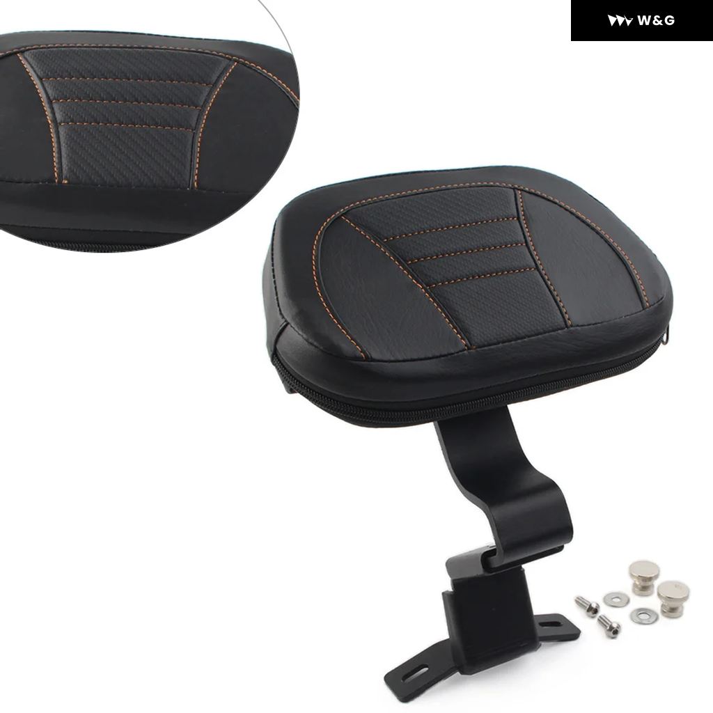 並行輸入品 オートバイ バイク フロントドライバー ライダーバックレスト パッド ハーレー ダビッドソン ツーリング CVO ロー