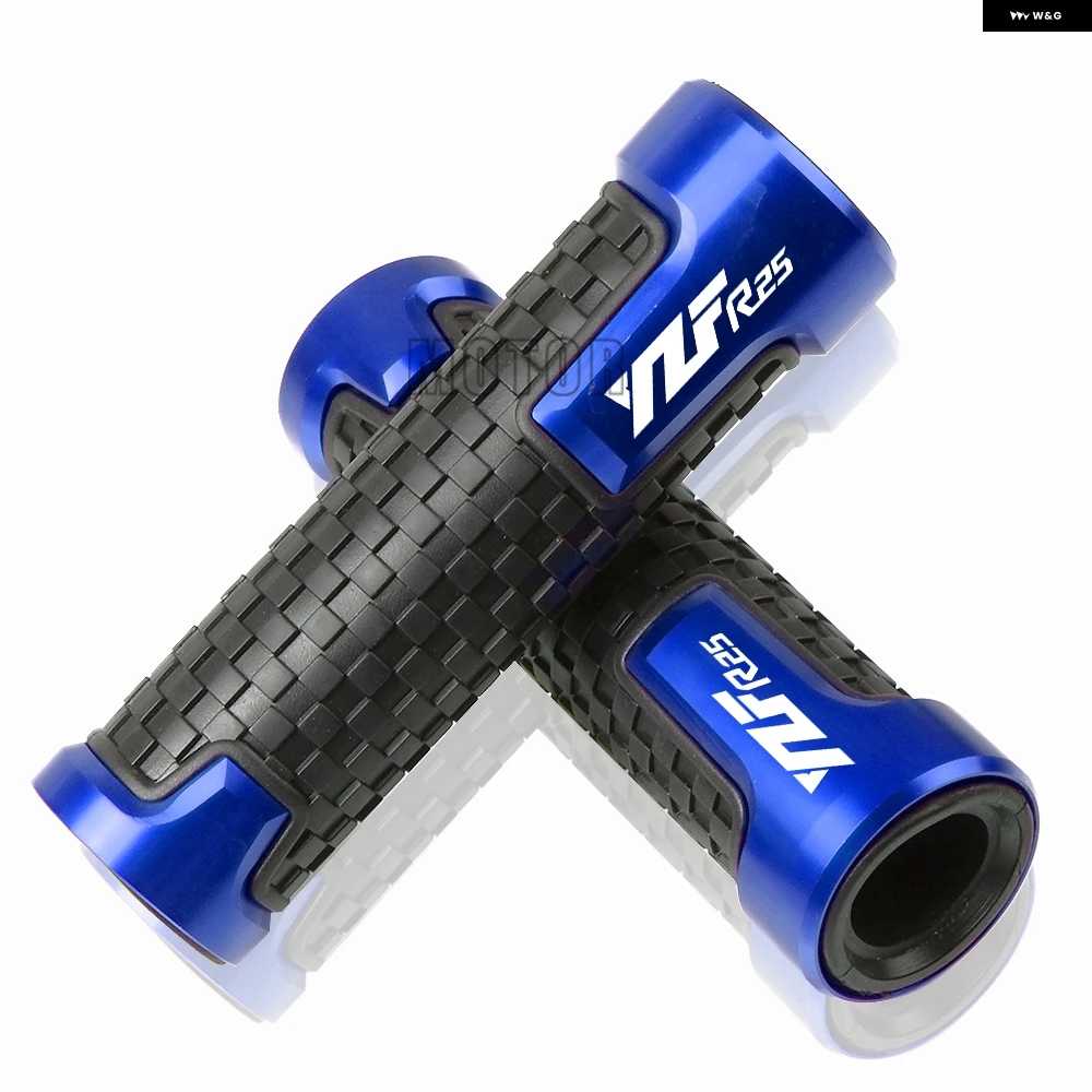 並行輸入品ヤマハ YZF-R25/YZF R25/YZFR25 2015-2017 2016 オートバイ バイク 7/8インチ 22MM アルミ ラバー 滑り止め ハンドルバー ハンドルバー ハン | ブランド登録なし | 07