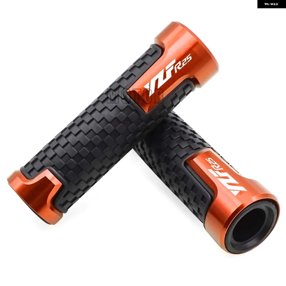 並行輸入品ヤマハ YZF-R25/YZF R25/YZFR25 2015-2017 2016 オートバイ バイク 7/8インチ 22MM アルミ ラバー 滑り止め ハンドルバー ハンドルバー ハン | ブランド登録なし | 03