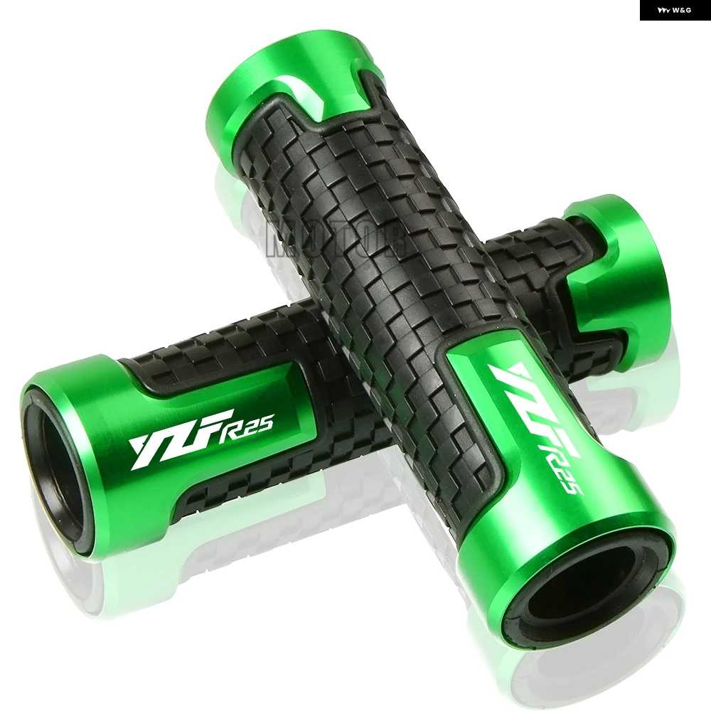 並行輸入品ヤマハ YZF-R25/YZF R25/YZFR25 2015-2017 2016 オートバイ バイク 7/8インチ 22MM アルミ ラバー 滑り止め ハンドルバー ハンドルバー ハン | ブランド登録なし | 04
