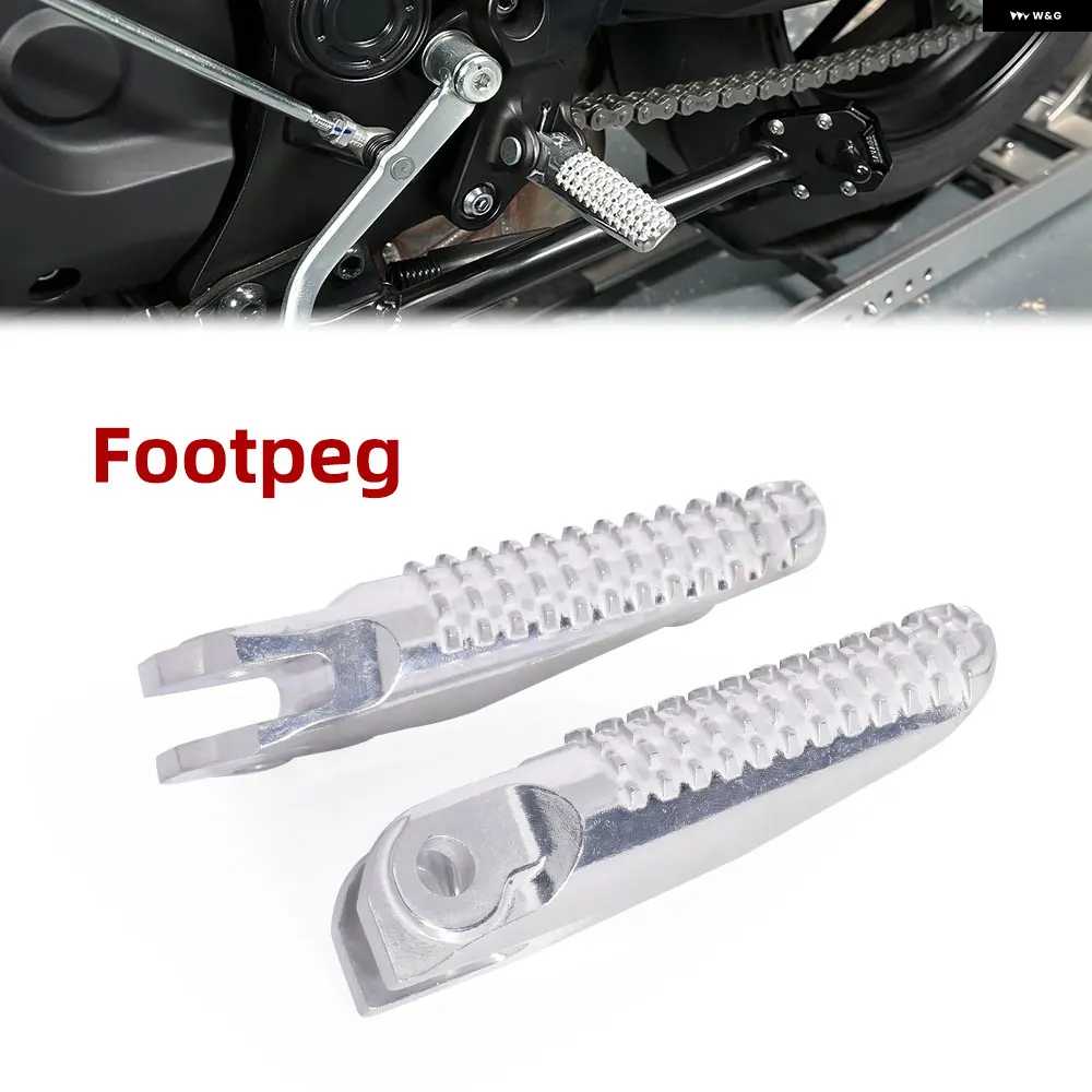 並行輸入品2025 MT-07 キック スタンド 延長 パッド フロントライダー フットレスト フットペグ ヤマハ MT07 Y-AMT フットペダル サイド スタンド_3