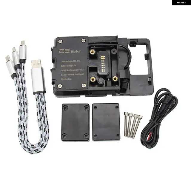 並行輸入品オートバイ バイク ドゥカティ ムルティストラーダ 1200 スタンド ホルダー スマートフォン GPS ナビゲーション プレート ブラケットの画像