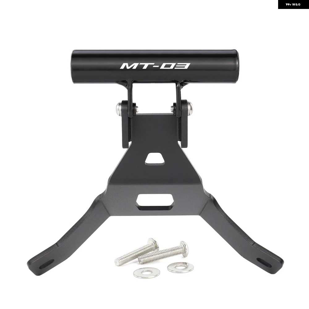 並行輸入品ヤマハ MT03 MT-03 2022 2023 2024 オートバイ バイク アルミGPSナビゲーション ブラケット 電話 アダプター ホルダー サポート マウントの画像