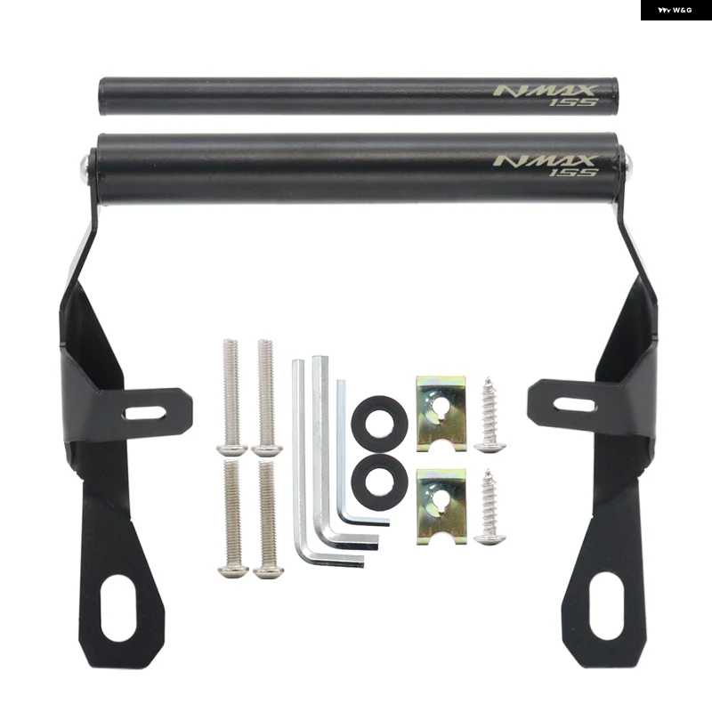 並行輸入品オートバイ バイク アクセサリー ヤマハ NMAX155 N-MAX 2025 GPSナビゲーション マウント ブラケット 電話 スタンド ホルダー サポートの画像