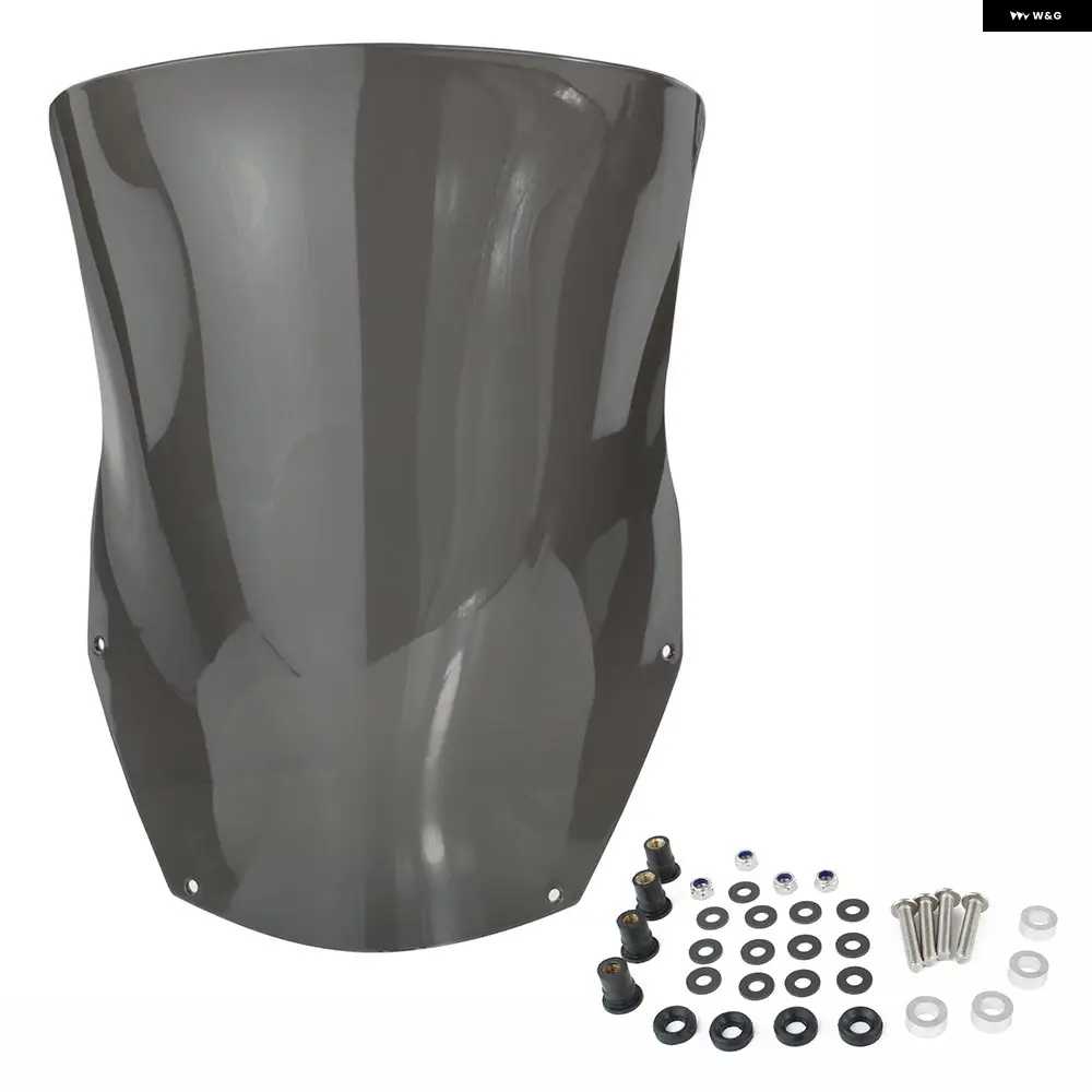 並行輸入品ウインドスクリーン 風防デフレクター プロテクター スズキ TS200 DR125 DR200SE DR350 オートバイ バイク フロント ウインドスクリーンの画像