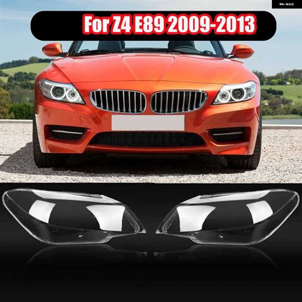 並行輸入品ヘッドライト シェルレンズ ガラスカバー BMW Z4 E89 2009-13 右側車ク リアランプ シェード ヘッドランプ_2