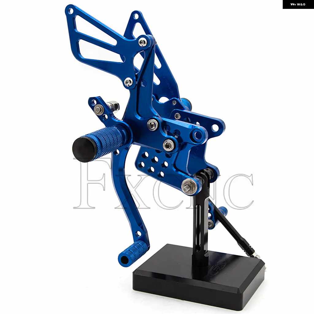 並行輸入品スズキ GSX-R 750 1996-05 CNC アルミ フットペグ フットレスト リアセット フットペグ_5