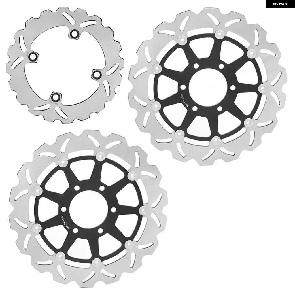 並行輸入品フロント リア ブレーキディスク ディスク ローター トライアンフ T509 SPEED TRIPLE 97 98 99 00 01 T595 T955I DAYTONA 1996-2001の画像