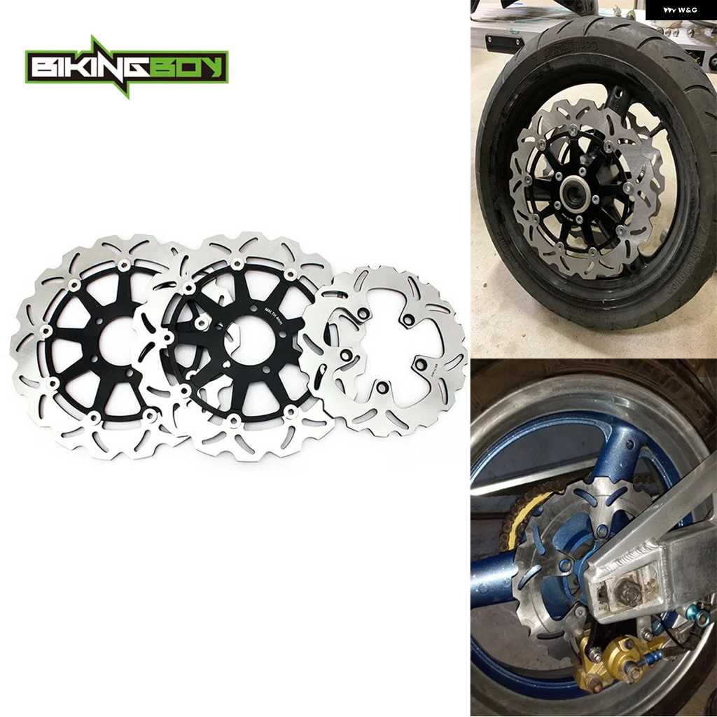 並行輸入品GSX1300R ハヤブサ 97-17 GSX1300RZ 02 03 04 05 06 07 GSX 1300 BK B-KING / ABS 08-11 フロントリア ブレーキディスク ローターの画像