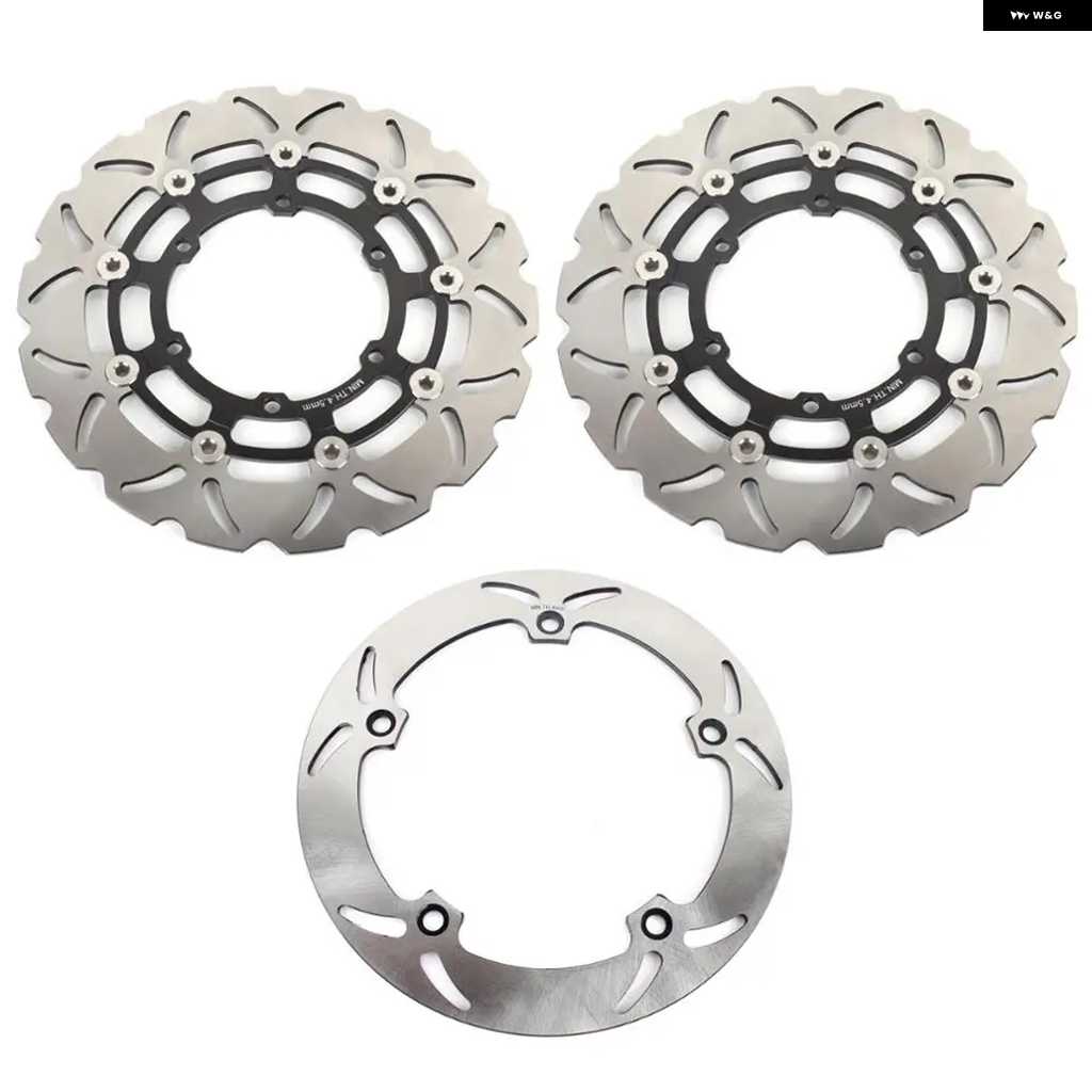 並行輸入品R850R 94-03 R1100R 95 96 97 98 99 00 01 R1100RT 94-01 R1100RS 92-01 K100RS 89-93 フロントリア ブレーキディスク ローターセットの画像