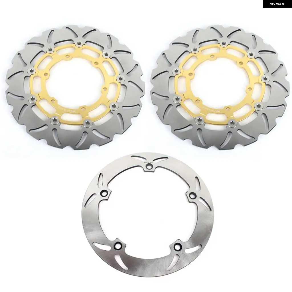 並行輸入品R850R 94-03 R1100R 95 96 97 98 99 00 01 R1100RT 94-01 R1100RS 92-01 K100RS 89-93 フロントリア ブレーキディスク ローターセットの画像