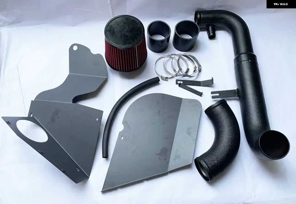 並行輸入品VW ゴルフ MK6 GYI R アウディ A3 1.8T S3 2.0TジェッタEA888 FSI EA113 MK5 MK6 EF4171BK コールドエアインテークキット | ブランド登録なし | 01