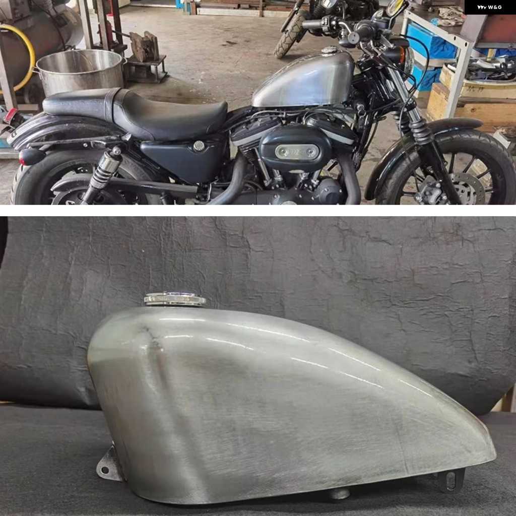 並行輸入品オートバイ 8L 2.11ガロン ガソリン ガス オイル 燃料タンク キャップ付き ハーレー ダビッドソン スポーツスター XL モデル 1995-2003の画像