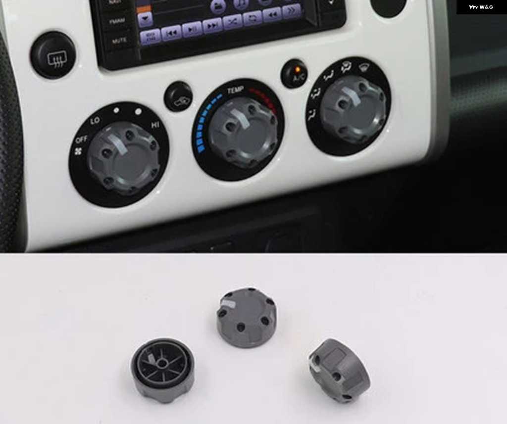 並行輸入品トヨタ FJクルーザー エアコン ノブ カスタム FJセントラル