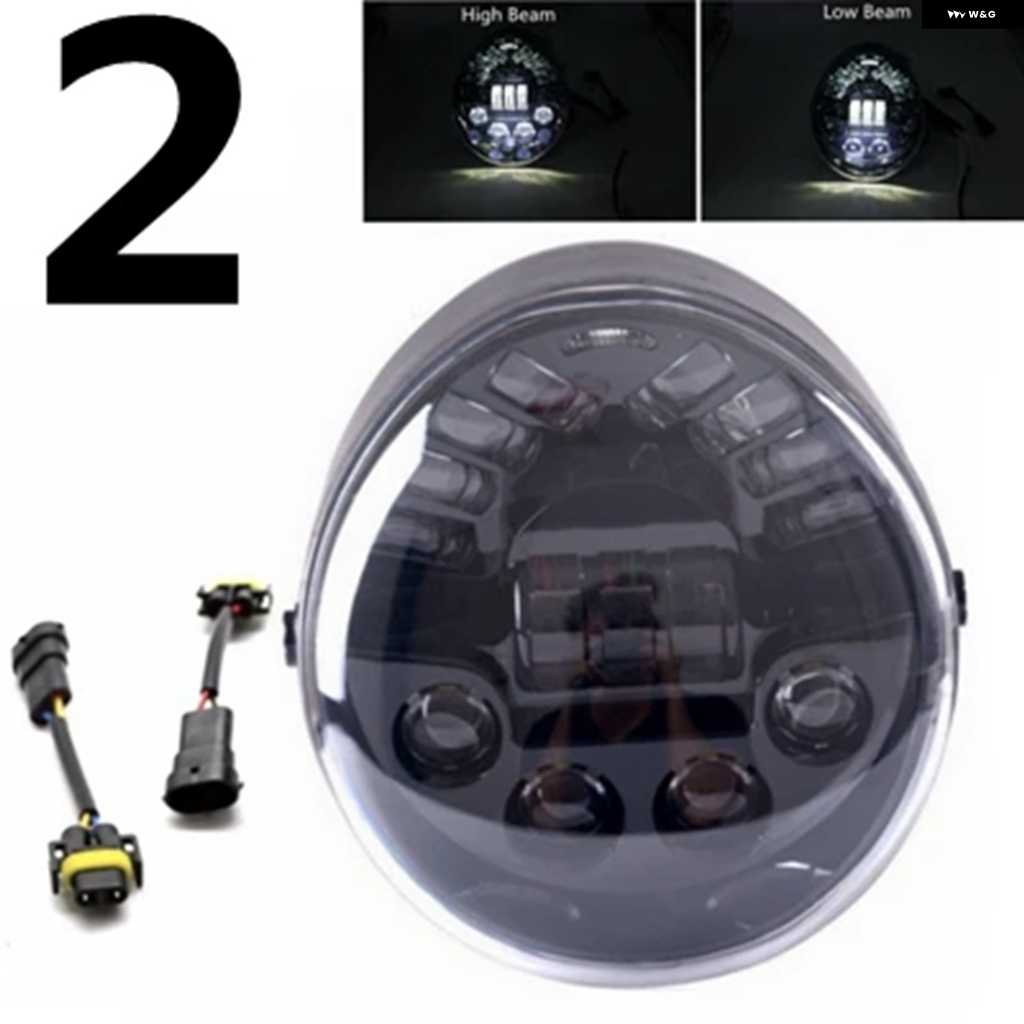 並行輸入品オートバイ バイク LED ヘッドライト ブラック クロームバックプレート Vロッド VROD VRSCA ヘッドライト VRSC V-ROD アクセサリー