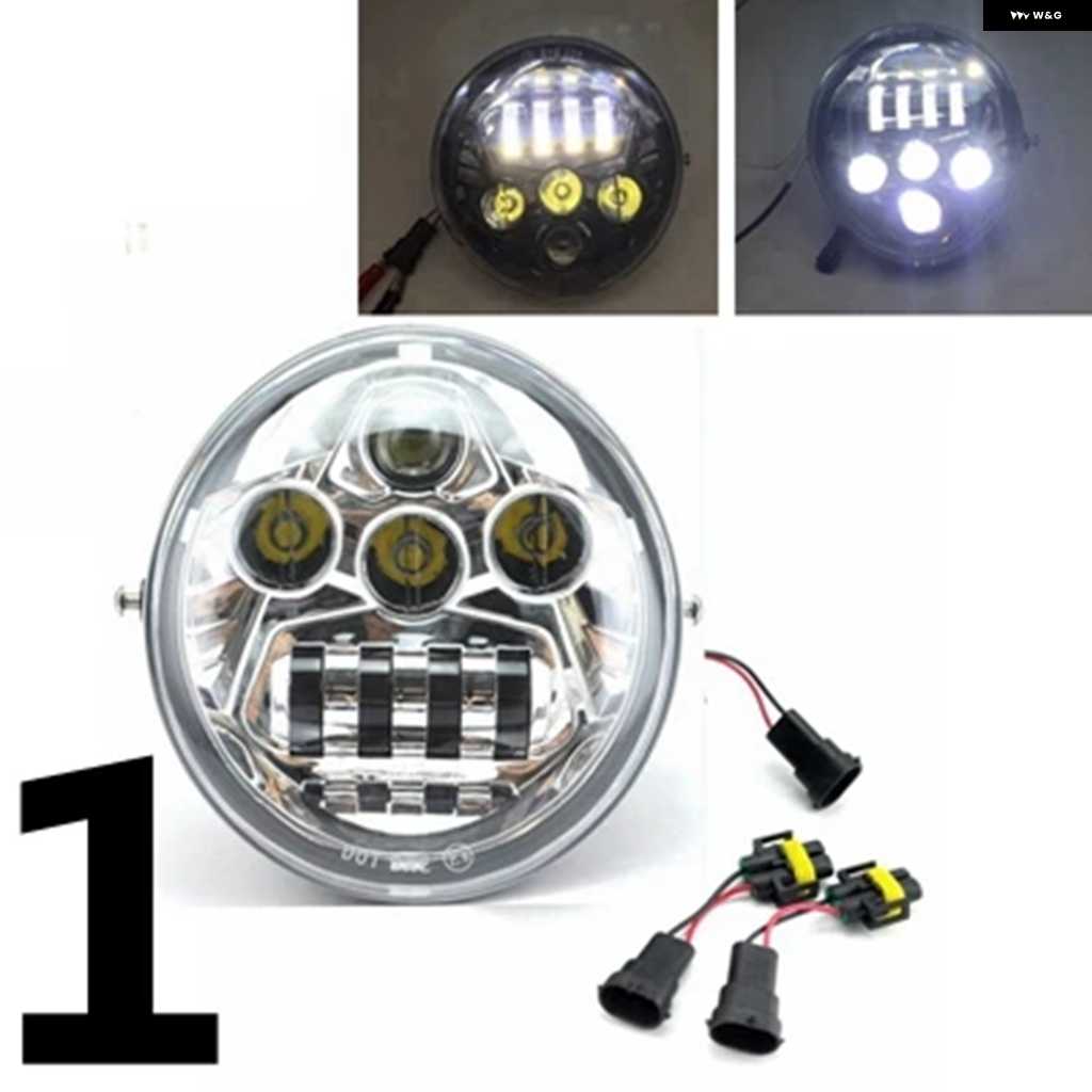 並行輸入品オートバイ バイク LED ヘッドライト ブラック クロームバックプレート Vロッド VROD VRSCA ヘッドライト VRSC V-ROD アクセサリー