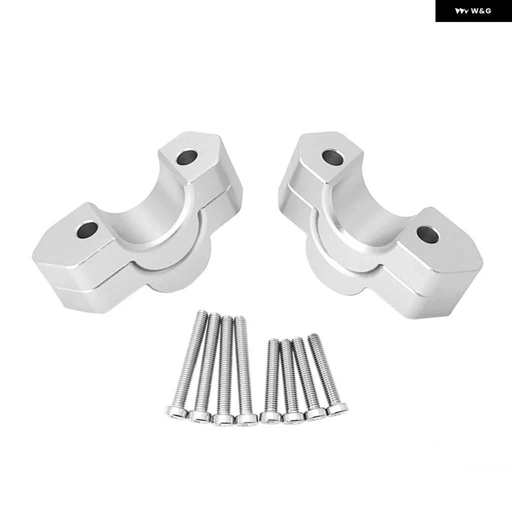 並行輸入品15MM/30MM アルミ ハンドルバー ライザー 高さ調整クランプ マウント BMW R1300GS ADV アドベンチャー GS1300 2023 2024 2025の画像
