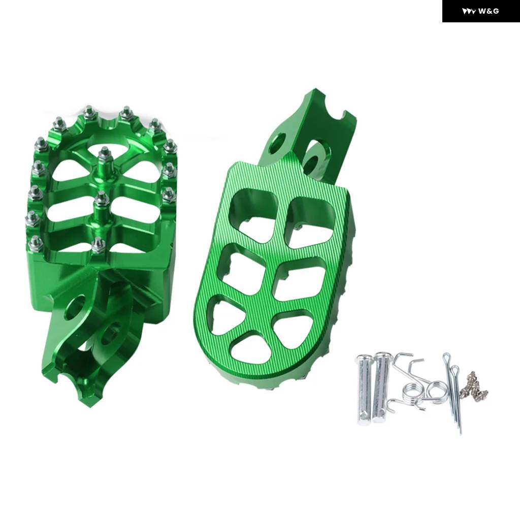 並行輸入品オートバイ フットレスト フットペグ ペダル カワサキ KX250F KX250 F KX450F KX450 X KLX 450 R KLX450R KX250X KX450X KX 250_5