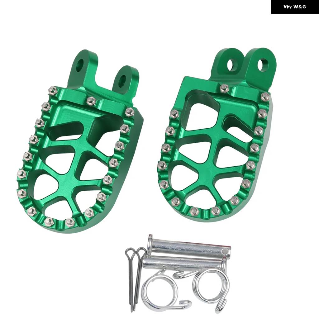 並行輸入品フットペグ ペダル フットレスト ホンダ CR 80 85 R CRM 250 XR 400 R CRF 230 1000 L DTC カワサキ KLX 250 S 300 R_2