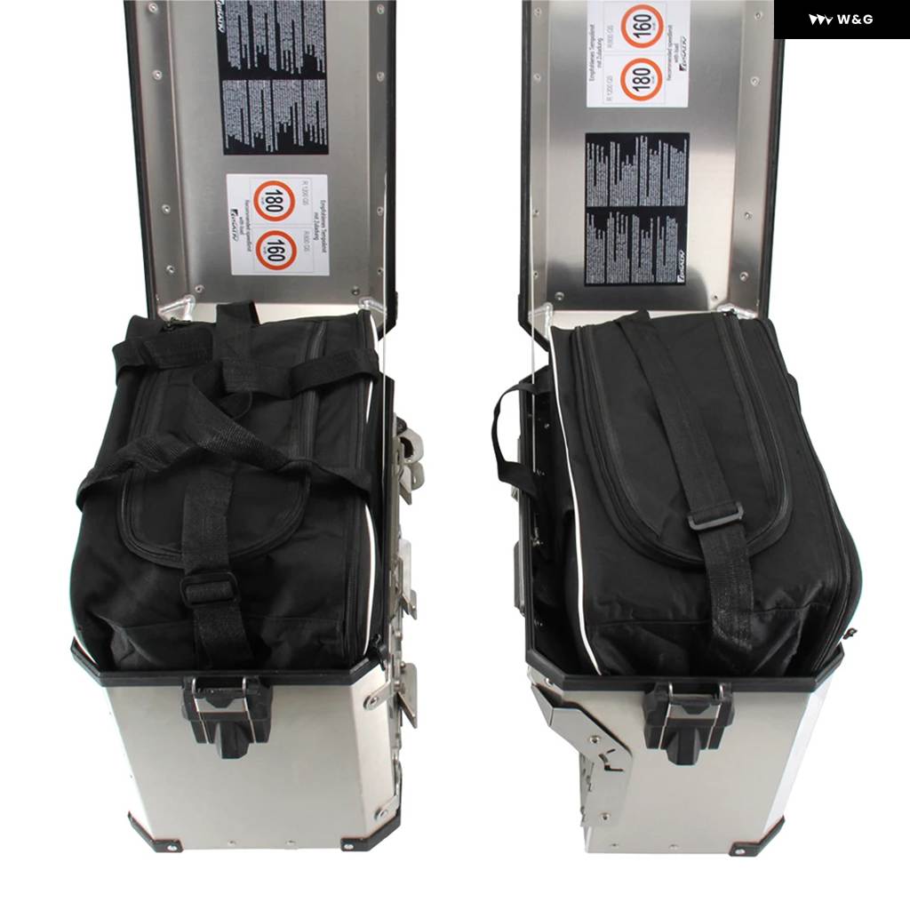 並行輸入品BMW R1200GS LC ADV R1250GS F800GS ADVENTURE ADV バイク バッグ サドルインナーバッグ PVC ラゲッジバッグ R1200GS R1250GS LC ADVの画像