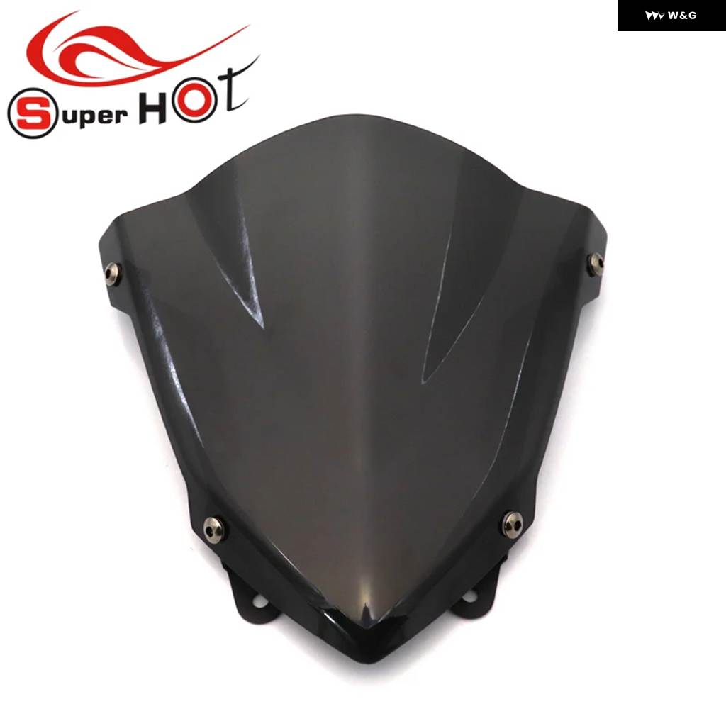 並行輸入品ヤマハ MT03 MT25 MT 25 2020-2021 WINDSHIED WINDSREEN PARE-BRISE SMOKE MOTORCYCLE ACCESSORIES WIND DEFLECTORSの画像